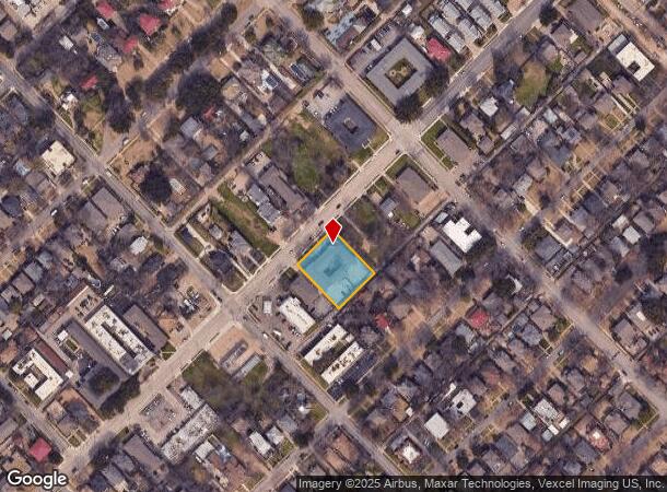  4918 Gaston Ave, Dallas, TX Parcel Map