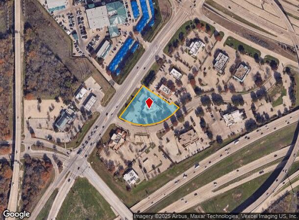 1525 William D Tate Ave, Grapevine, TX Parcel Map