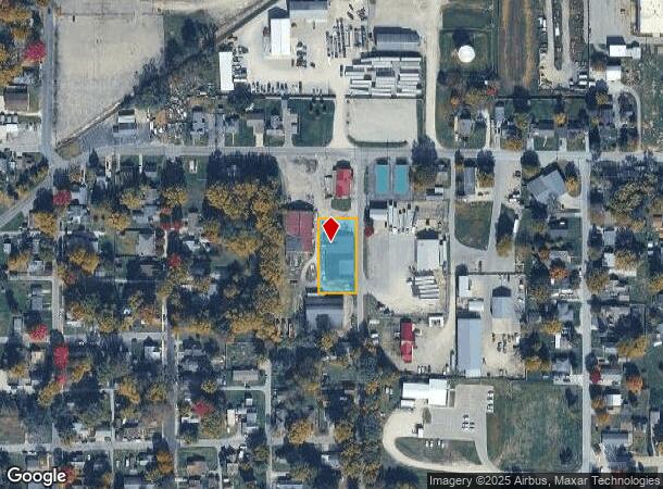  830 Overstreet St, Franklin, IN Parcel Map