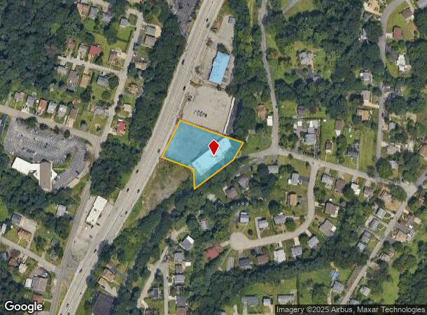  4550 Mcknight Rd, Pittsburgh, PA Parcel Map