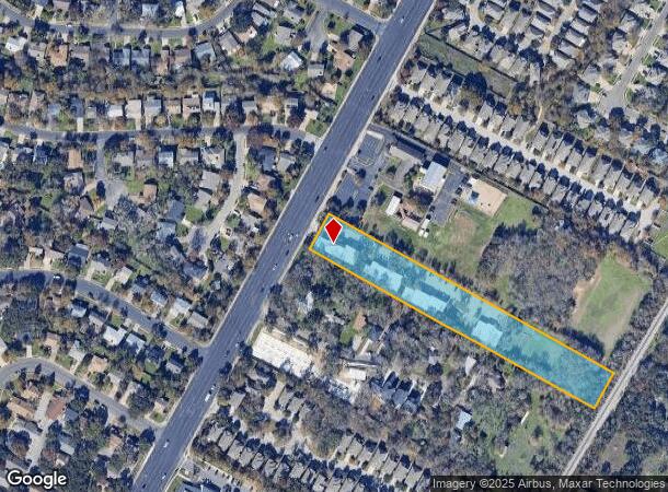  7509 Menchaca Rd, Austin, TX Parcel Map
