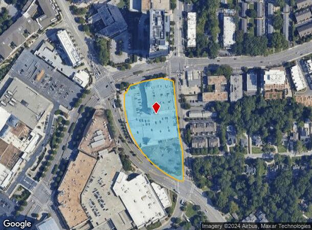  3637 Peachtree Rd Ne, Atlanta, GA Parcel Map