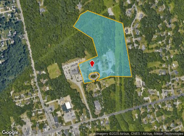 100 Peck St, Seekonk, MA Parcel Map