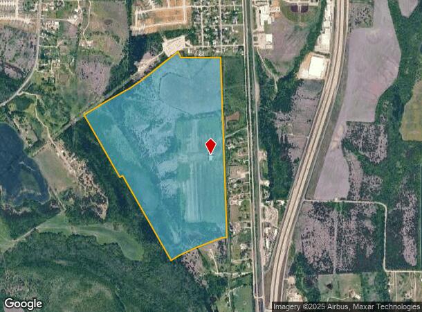  901 S Main St, Ferris, TX Parcel Map