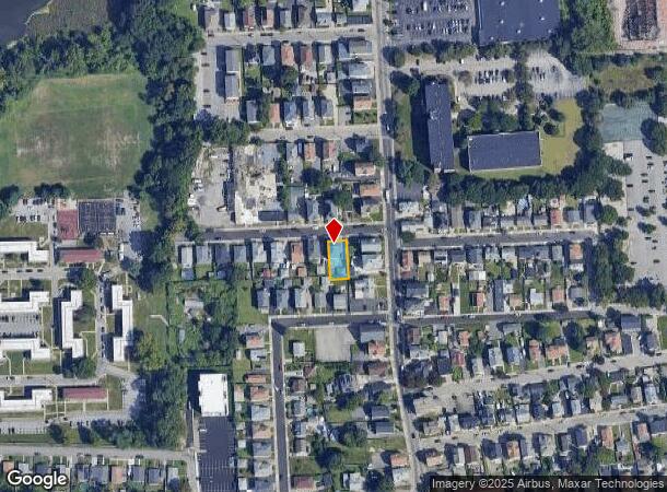 14 Privet St, Pawtucket, RI Parcel Map