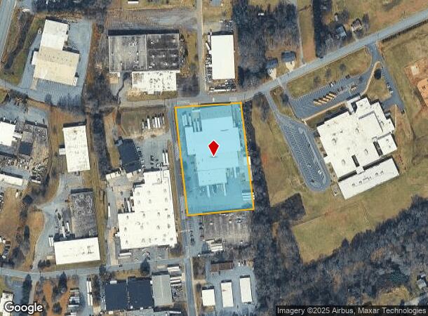 2575 N Ashe Ave, Newton, NC Parcel Map