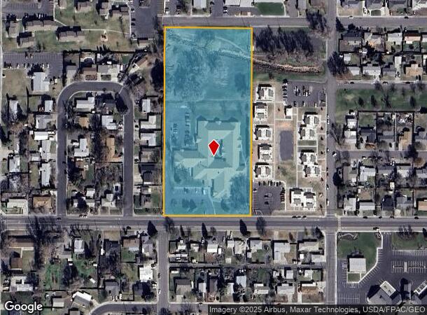  980 W Highland Ave, Hermiston, OR Parcel Map