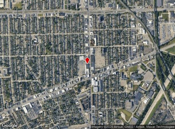 5005 Schaefer Rd, Dearborn, MI Parcel Map