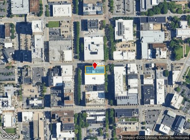 701 Market St, Chattanooga, TN Parcel Map