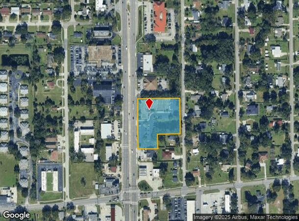 1277 N Semoran Blvd, Orlando, FL Parcel Map