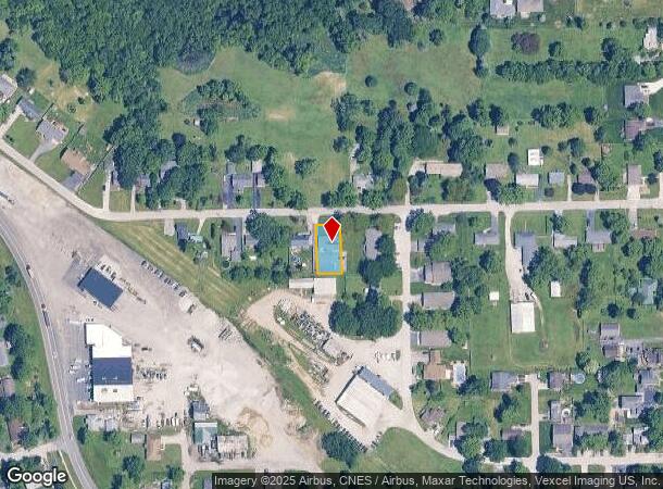 306 W Wilson St, Hebron, IN Parcel Map