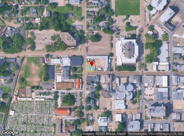  847 Saint John St, Lafayette, LA Parcel Map