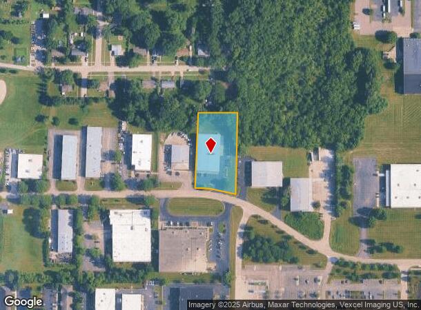  780 Tek Dr, Crystal Lake, IL Parcel Map