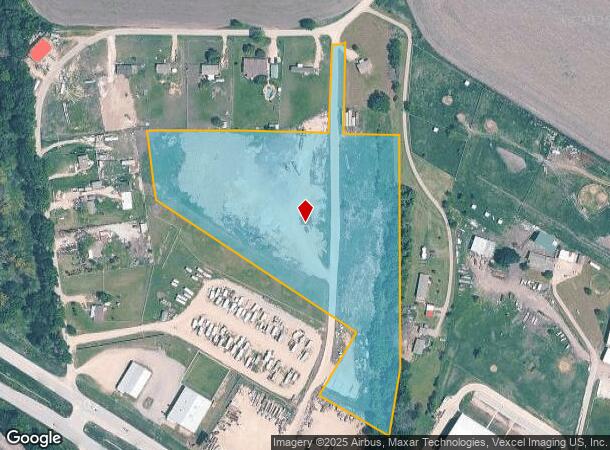  3537 S Highway 287, Waxahachie, TX Parcel Map