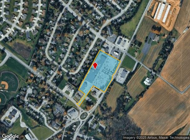 York Rd, Spring Grove, PA Parcel Map