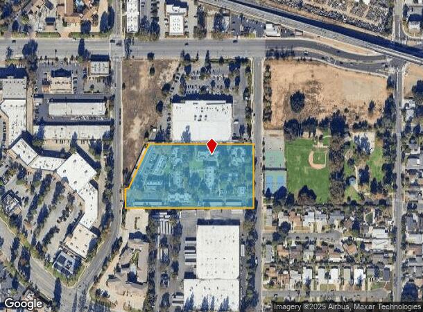  249 S Acacia St, San Dimas, CA Parcel Map