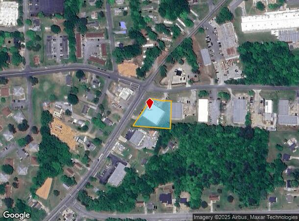  729 E Elm St, Graham, NC Parcel Map