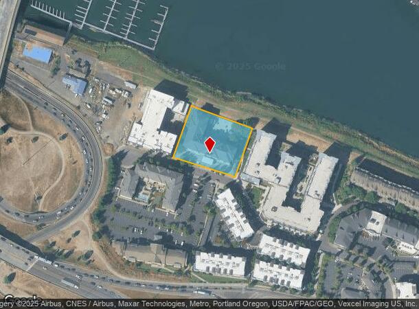 1231 N Anchor Way, Portland, OR Parcel Map