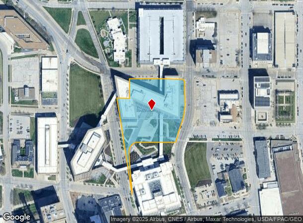  750 Park St, Des Moines, IA Parcel Map