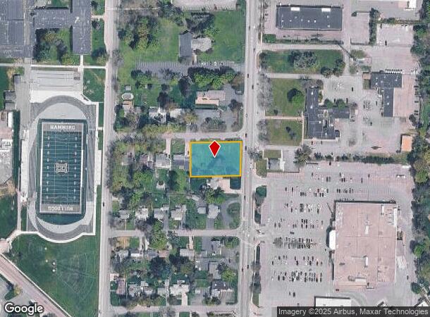 6117 S Park Ave, Hamburg, NY Parcel Map