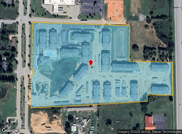  1745 Gene George Blvd, Springdale, AR Parcel Map