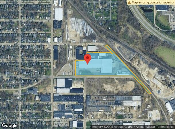 1919 Factory St, Kalamazoo, MI Parcel Map