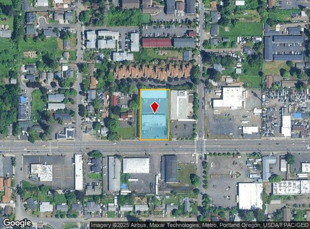  14465 Se Stark St, Portland, OR Parcel Map
