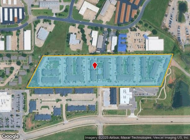 2501 Pendleton Dr, Norman, OK Parcel Map