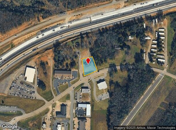  1210 W Locust St, Cabot, AR Parcel Map