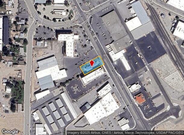  1660 N Wenatchee Ave, Wenatchee, WA Parcel Map