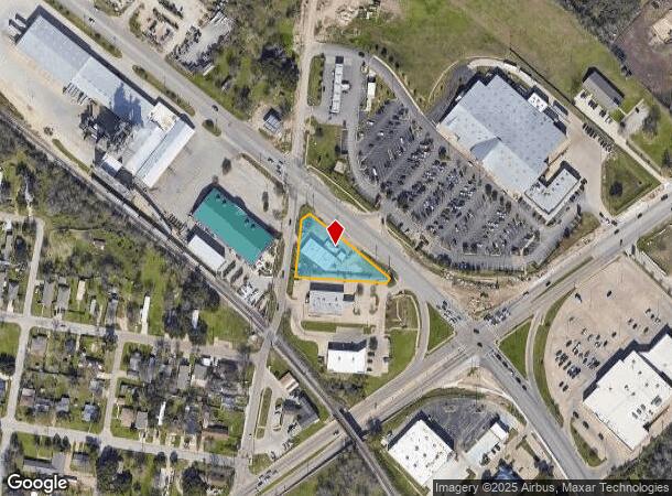 1616 N Texas Ave, Bryan, TX Parcel Map