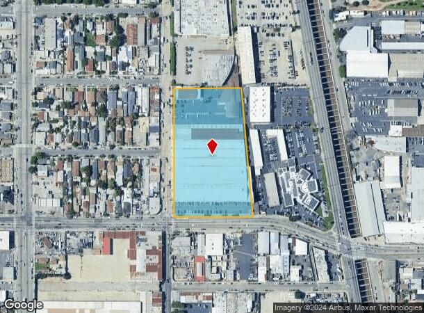  6200 Wilmington Ave, Los Angeles, CA Parcel Map