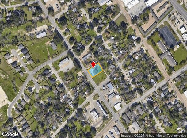 1907 S College Ave, Bryan, TX Parcel Map
