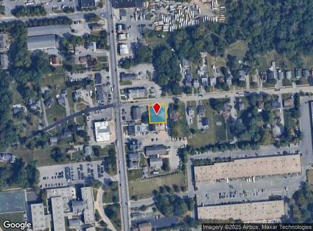  14 E Chatsworth Ave, Baltimore, MD Parcel Map