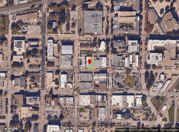  617 W State St, Garland, TX Parcel Map