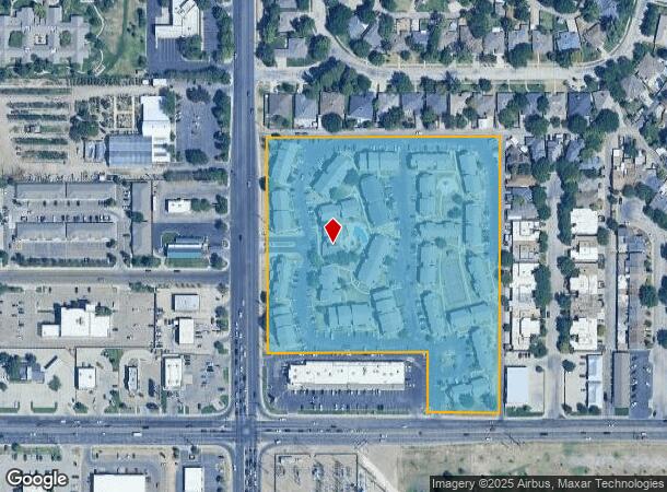 4401 S Coulter St, Amarillo, TX Parcel Map