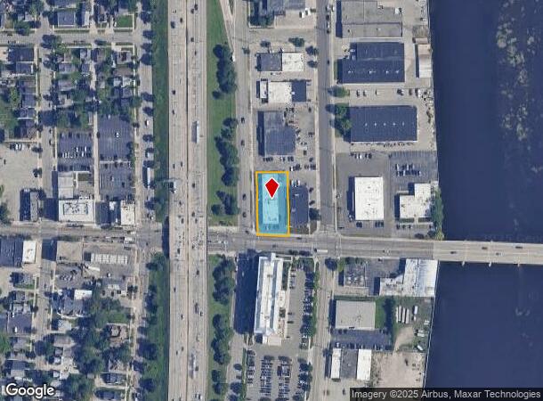  317 Leonard St Nw, Grand Rapids, MI Parcel Map