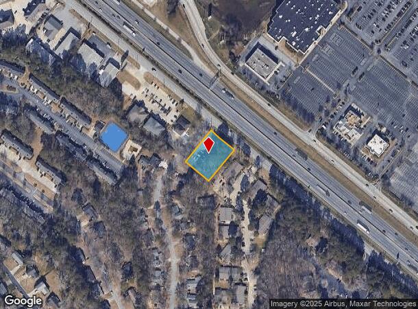  355 Tall Oaks Dr Se, Conyers, GA Parcel Map