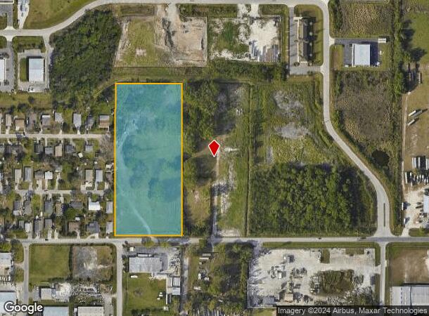  2102 17Th St E, Palmetto, FL Parcel Map