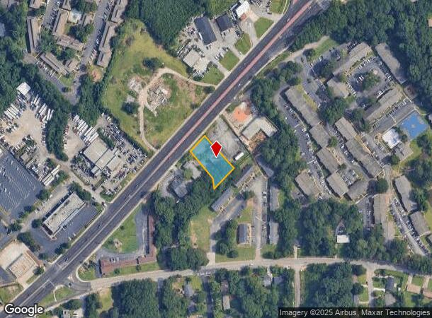  6287 Memorial Dr, Stone Mountain, GA Parcel Map