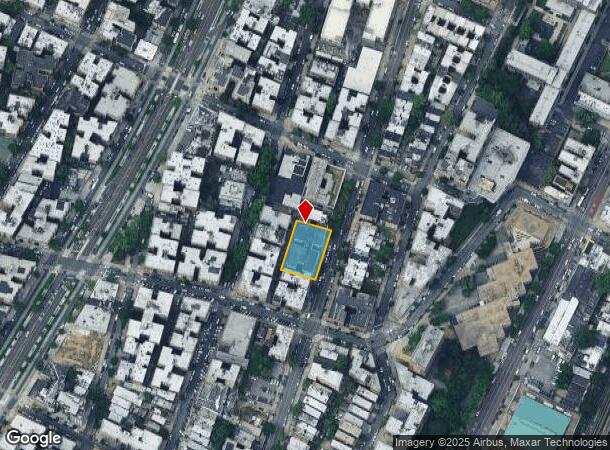  2183 Valentine Ave, Bronx, NY Parcel Map