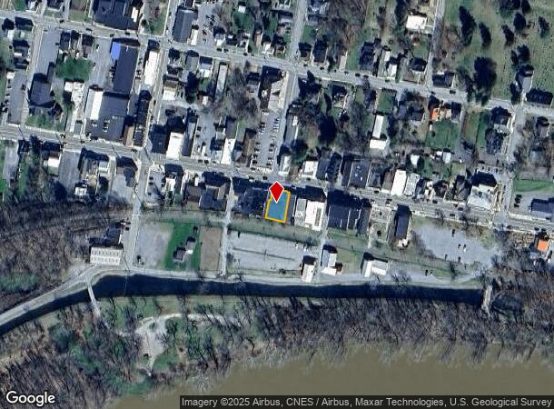  63 W Main St, Hancock, MD Parcel Map