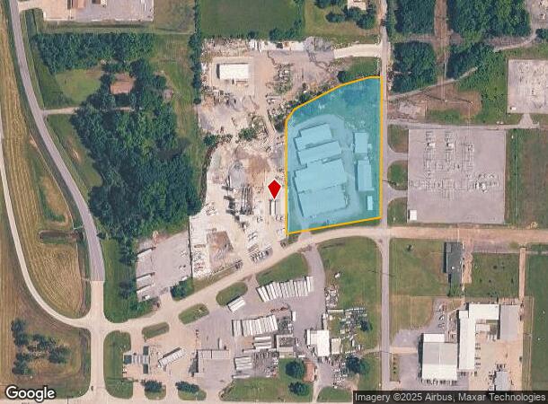 4400 Callery Dr, Muskogee, OK Parcel Map