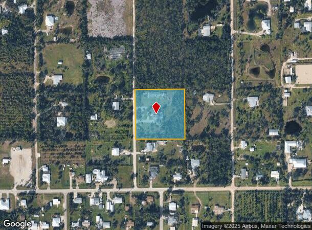 12570 Aubrey Ln, Bokeelia, FL Parcel Map