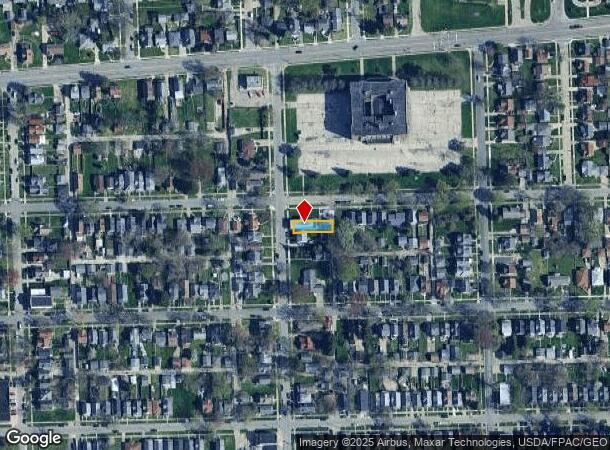 3384 Elm St, Toledo, OH Parcel Map