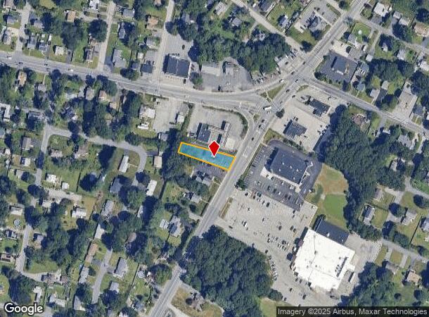  1494 Newman Ave, Seekonk, MA Parcel Map