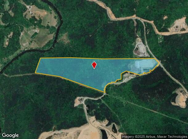  13805 E Cherokee Dr, Ball Ground, GA Parcel Map