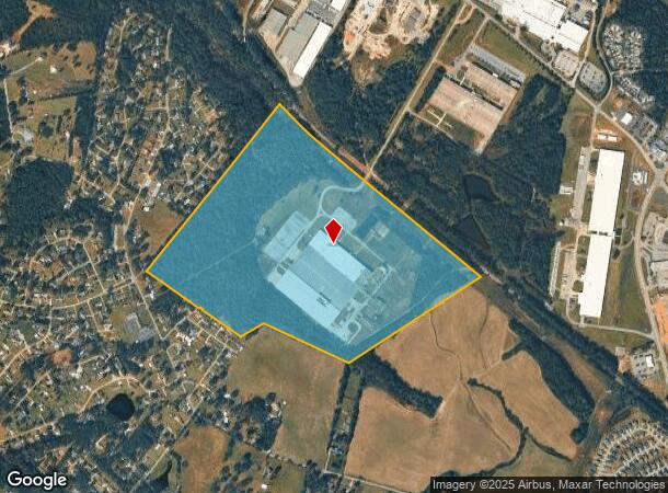 5201 Old Pearman Dairy Rd, Anderson, SC Parcel Map