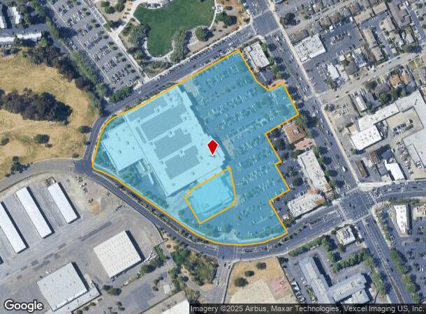 19661 Hesperian Blvd, Hayward, CA Parcel Map
