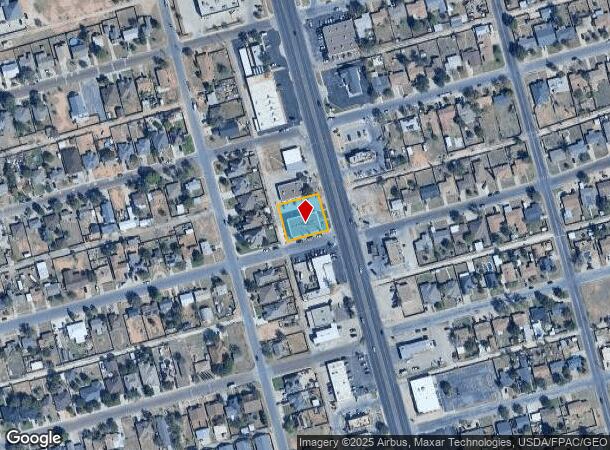  3001 N Big Spring St, Midland, TX Parcel Map